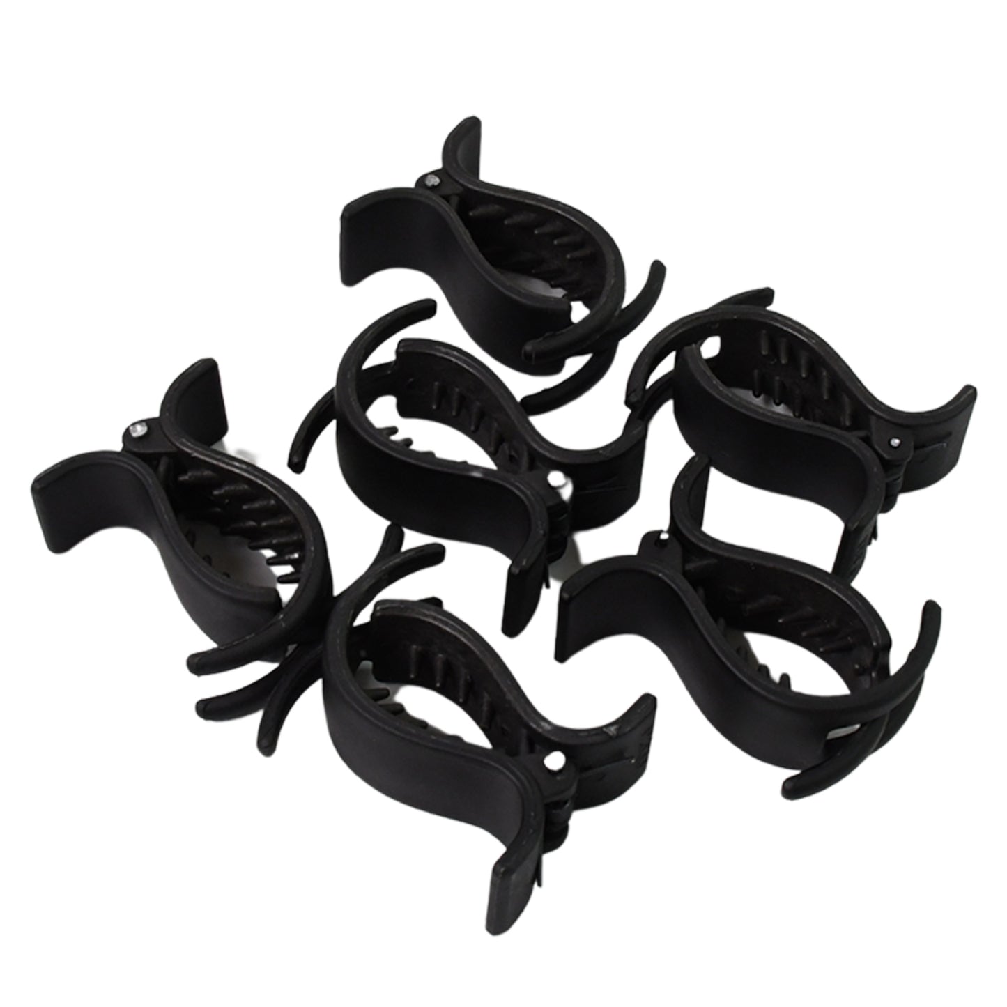 Big Hair Clips For Girls Kids Hair Accessories (6 Pcs Set Black) - eazy cart store