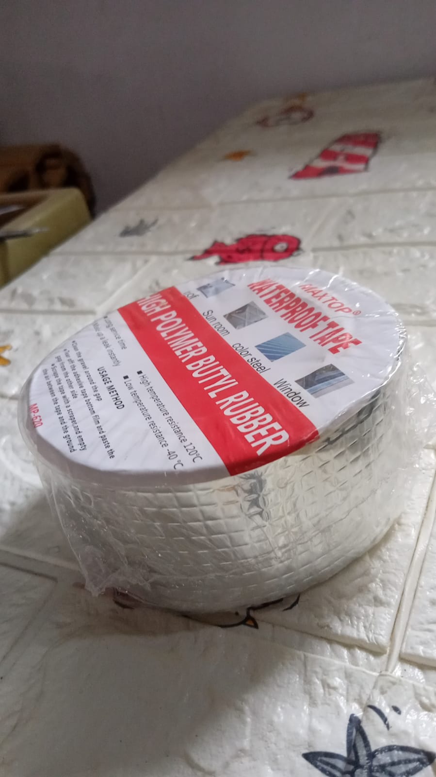 1753 Self-adhesive Insulation Resistant High Temperature Heat Reflective Aluminium Foil Duct Tape Roll (0.9mm) - eazy cart store