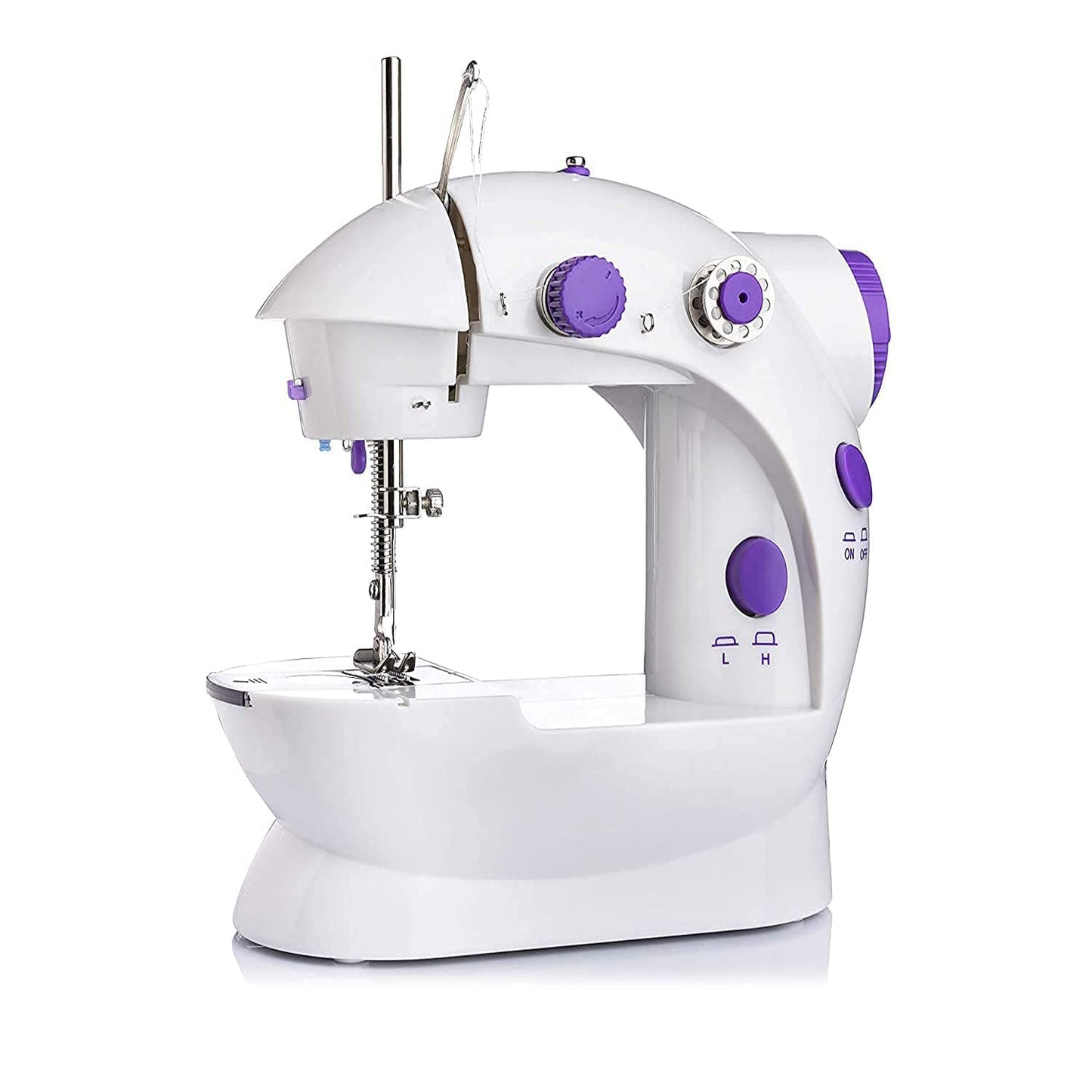 12917 Home Tailoring Sewing Machine With Extension Table Set Foot Pedal Adapter Mini Electric Silai Machine Portable Stitching Machinetailoring Machine - eazy cart store