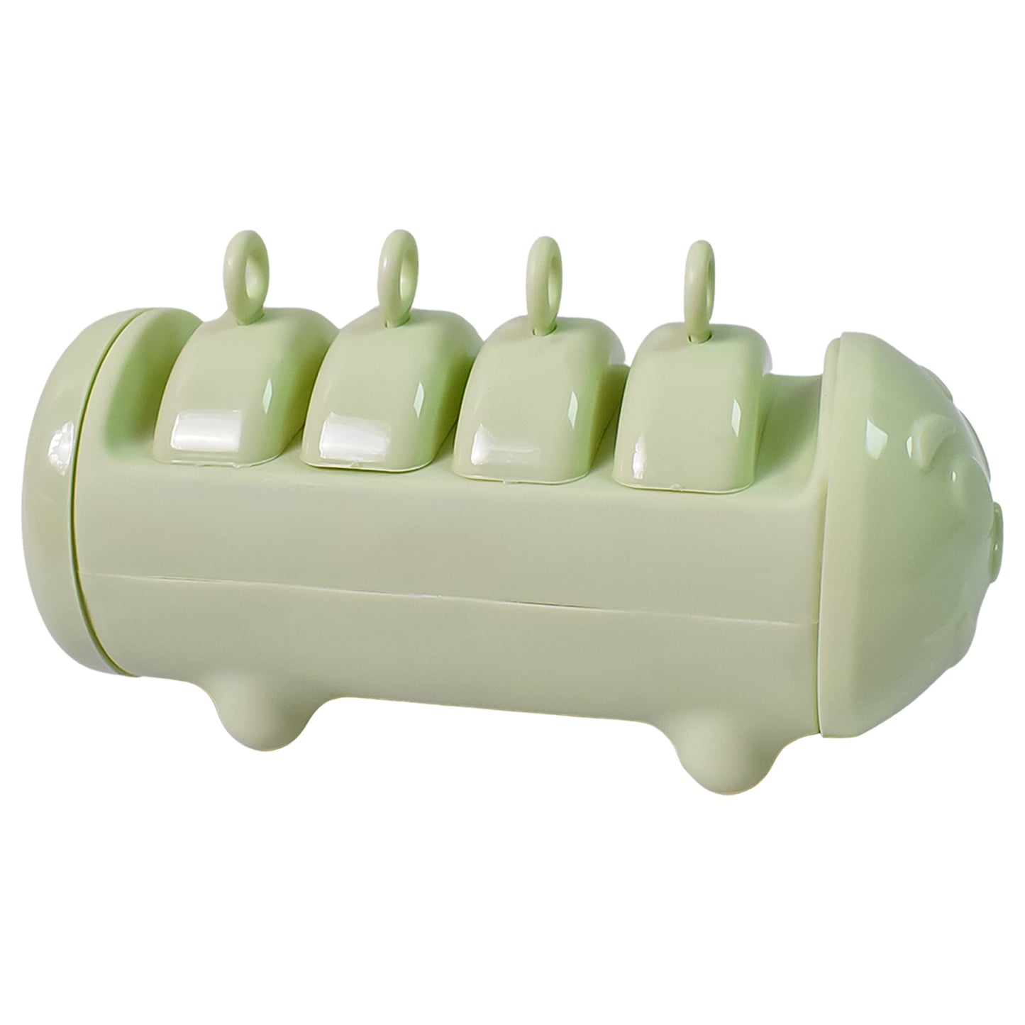 Plastic Ice Candy Maker 4 Compartment Grid Kulfi Candy (1 Pc) - eazy cart store