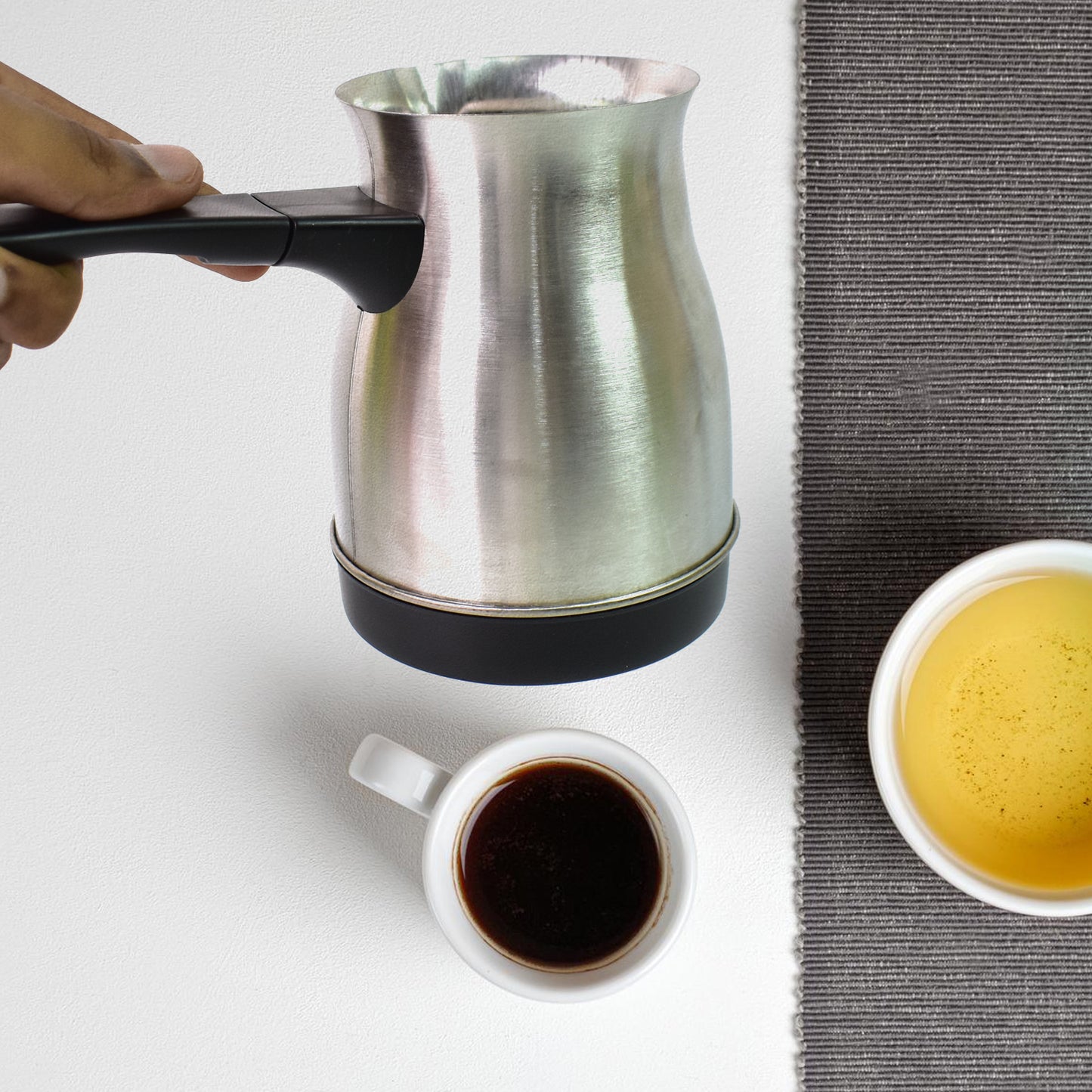 Coffee Pot Coffee Maker 800ml Even Heating Tea Maker Kettle (1 Pc) - eazy cart store