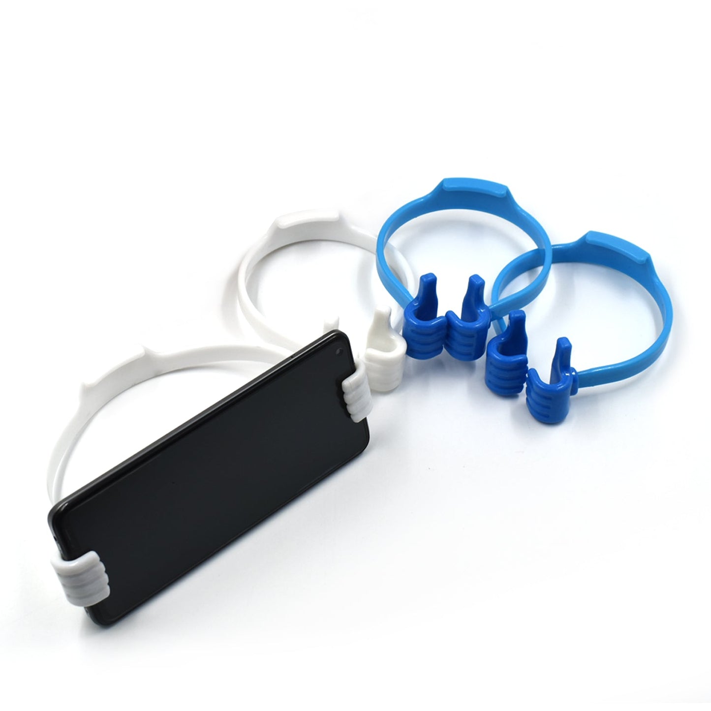 12845 Hand Shape Mobile Stand Used In All Kinds Of Places Including Household And Offices As A Mobile Supporting Stand (1 Pc With Color Box) - eazy cart store