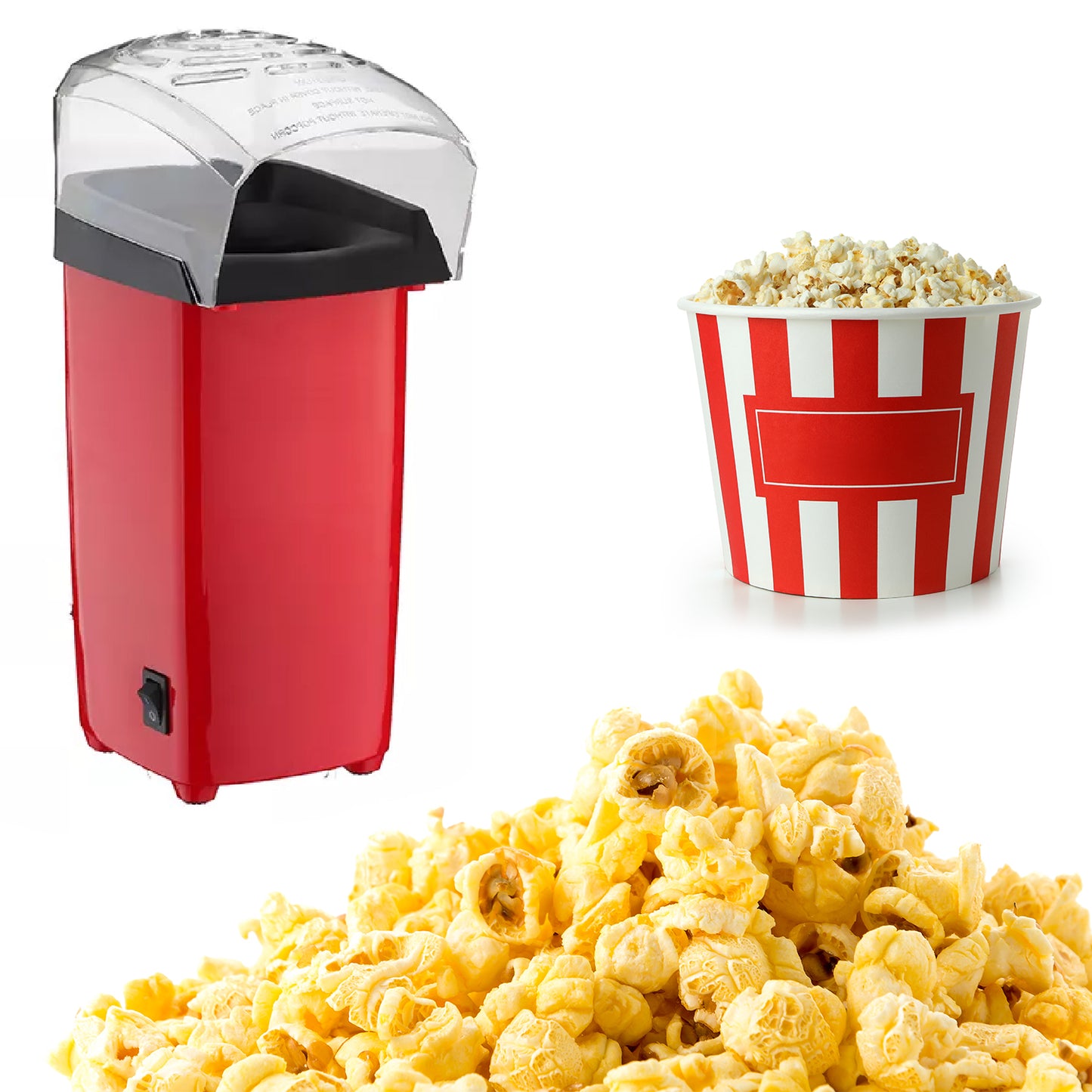 2432 Popper Maker Machine Electric Snack Maker - eazy cart store