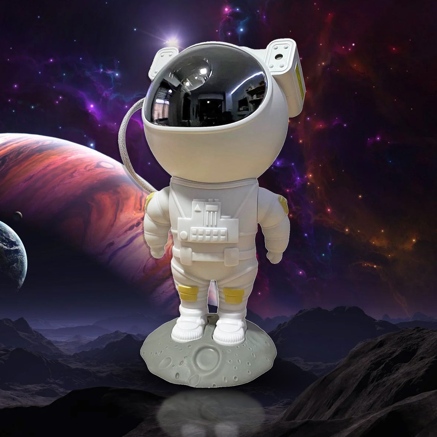 4530 Robot Sky Space Stars Light Astronaut Galaxy Projector Night Lamp Bedroom Kids Projector Remote Control Star Projector Will Take Childrens To Explore The Vast Starry Sky For Adults Raksha Bandhan Diwali Gift - eazy cart store