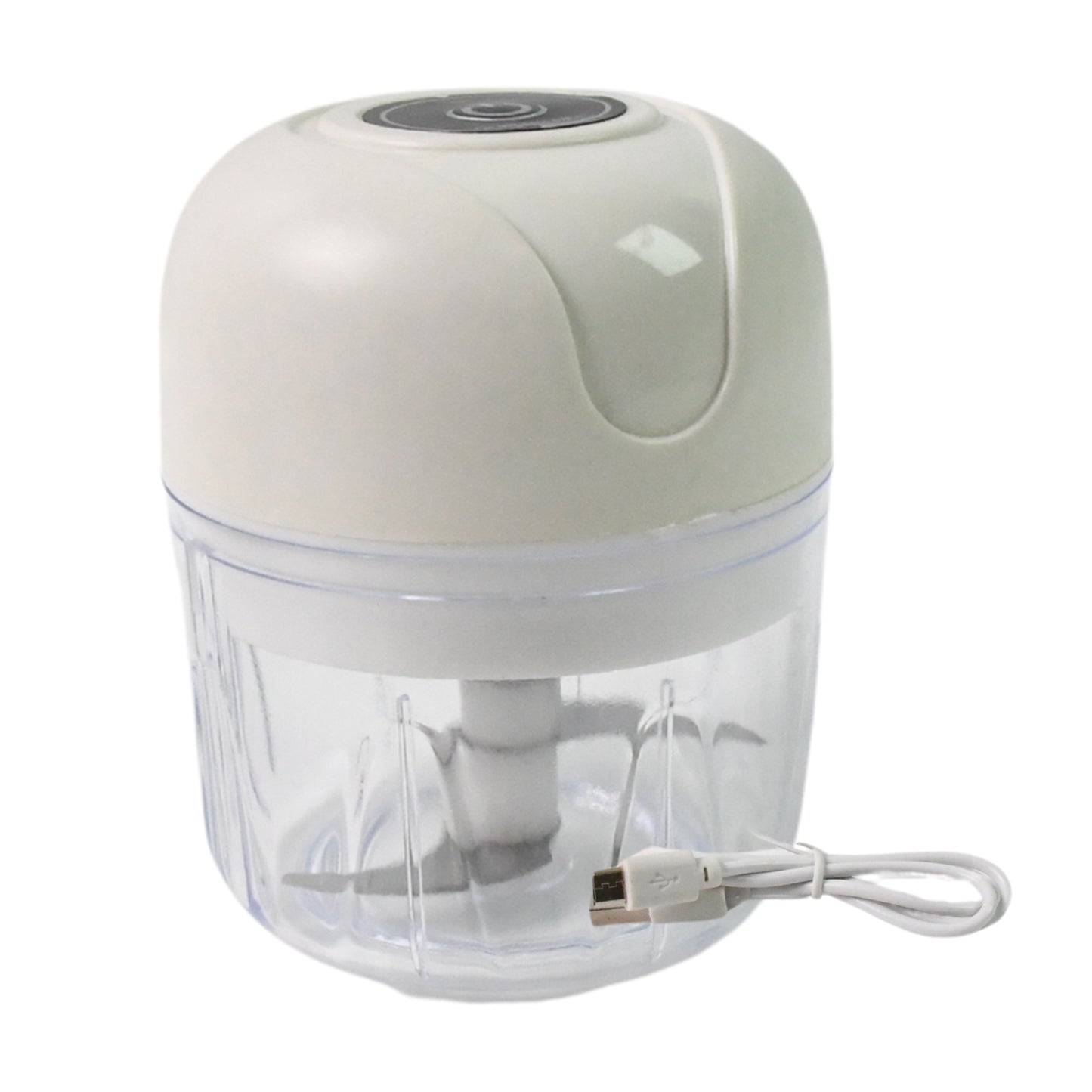 Wireless Usb Rechargeable Mini Electric Garlic Machine Chopper (250ml) - eazy cart store