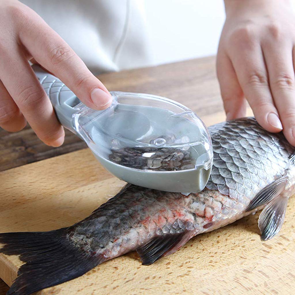 2195 Fish Scale Scraper Skin Peeler Fish Tools Kitchen Gadget - eazy cart store