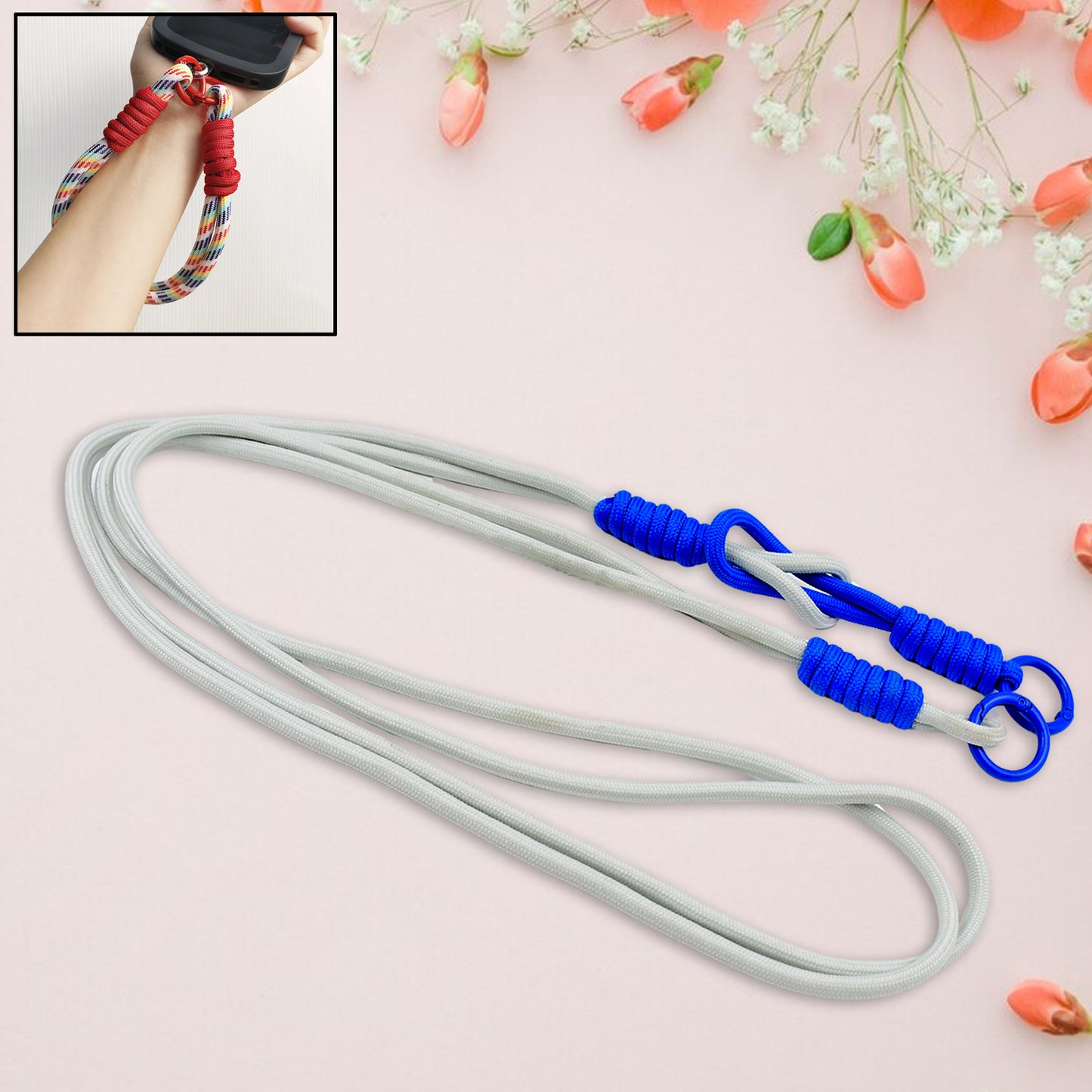 Universal Lanyard For Phone Cross-body Cell Phone Lanyard With All Smartphones (1 Pc 51 Inch Multicolor) - eazy cart store