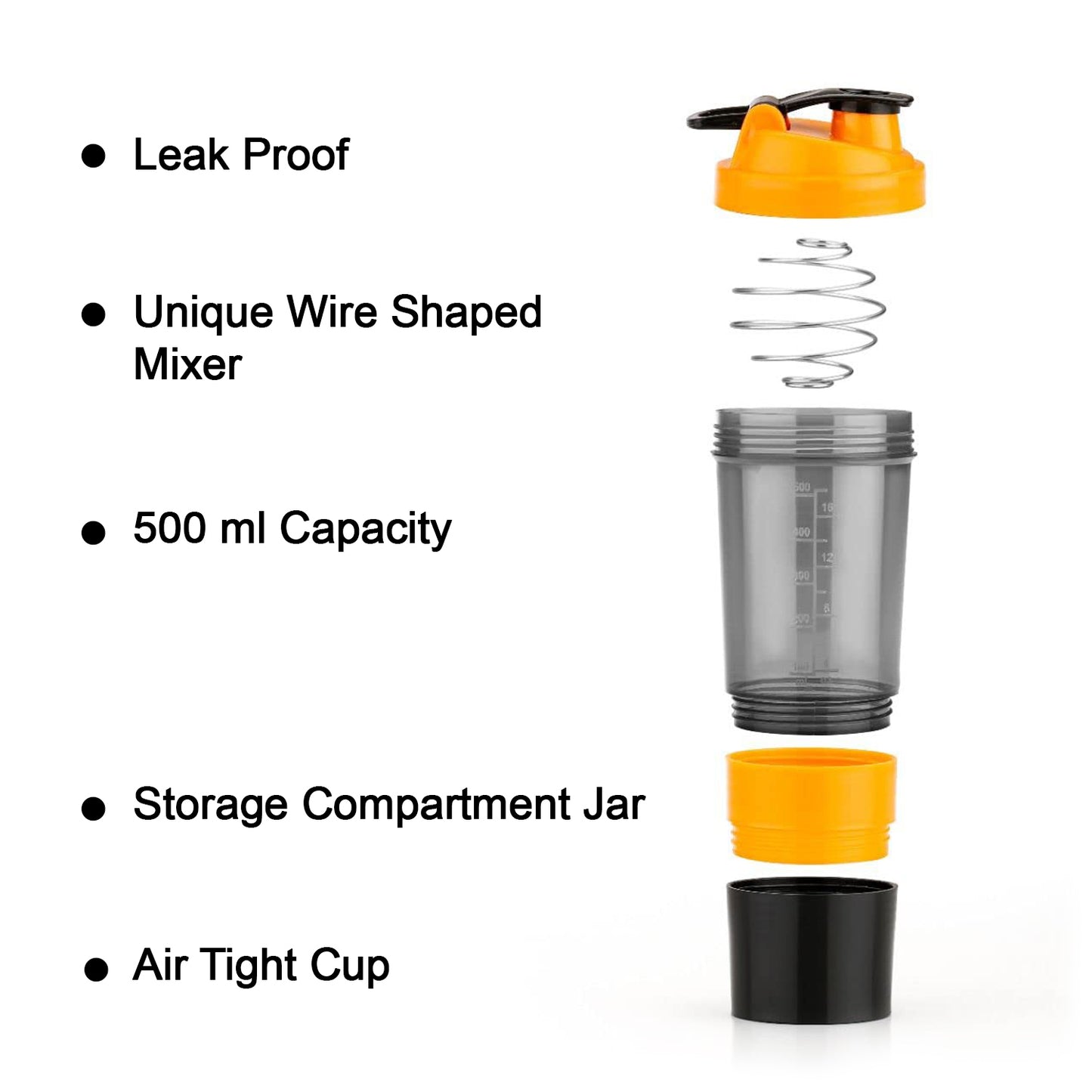4857 Gym Shaker Bottle Shakers For Protein Shake - eazy cart store