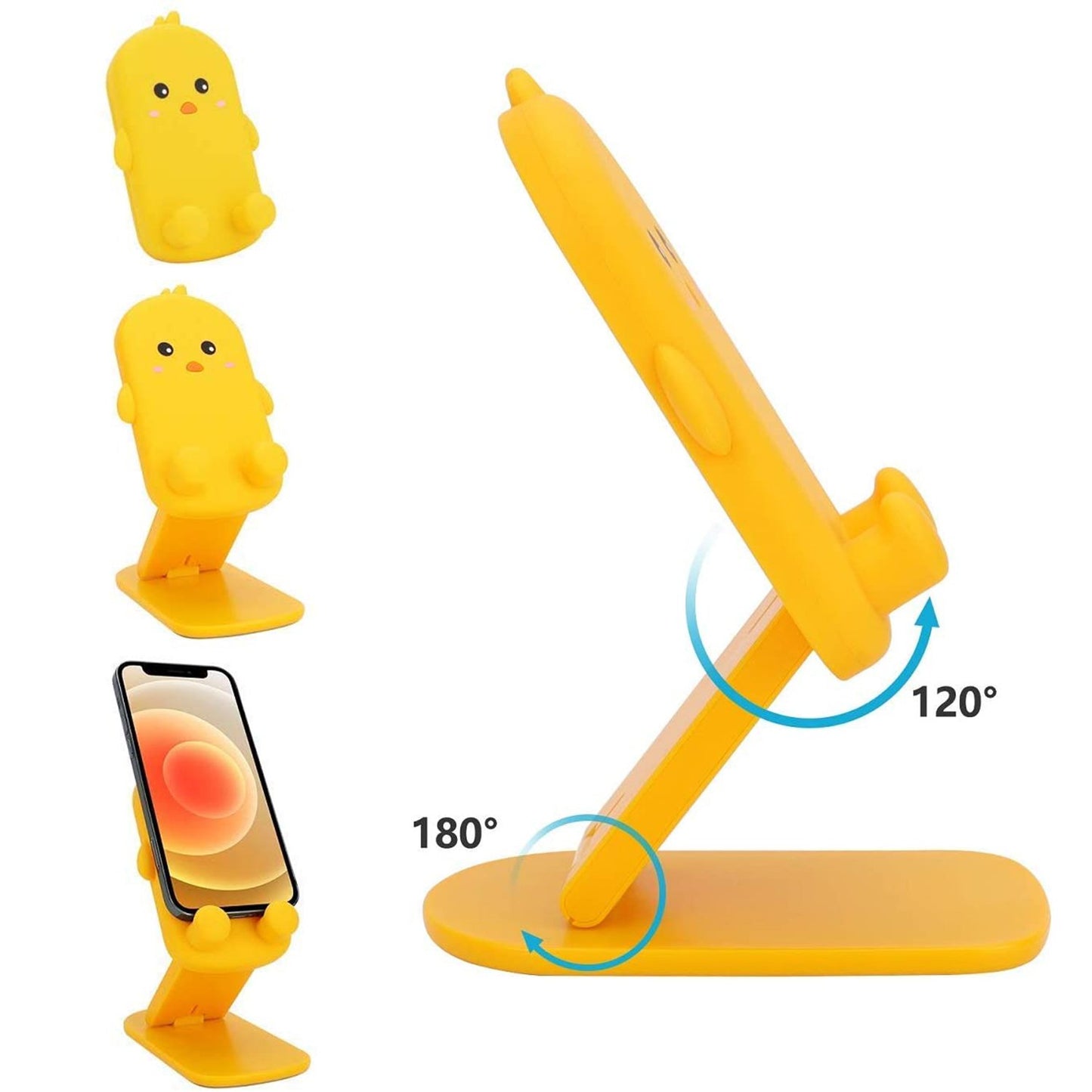0216 Cute Cartoon Design Multi-angle Adjustable Foldable Mobile Stand - eazy cart store