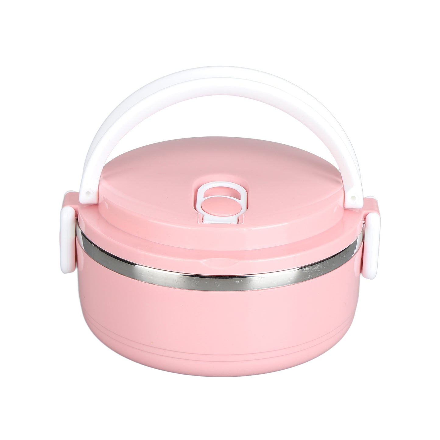 2874 Multi Layer Stainless Steel Hot Lunch Box (1 Layer) - eazy cart store