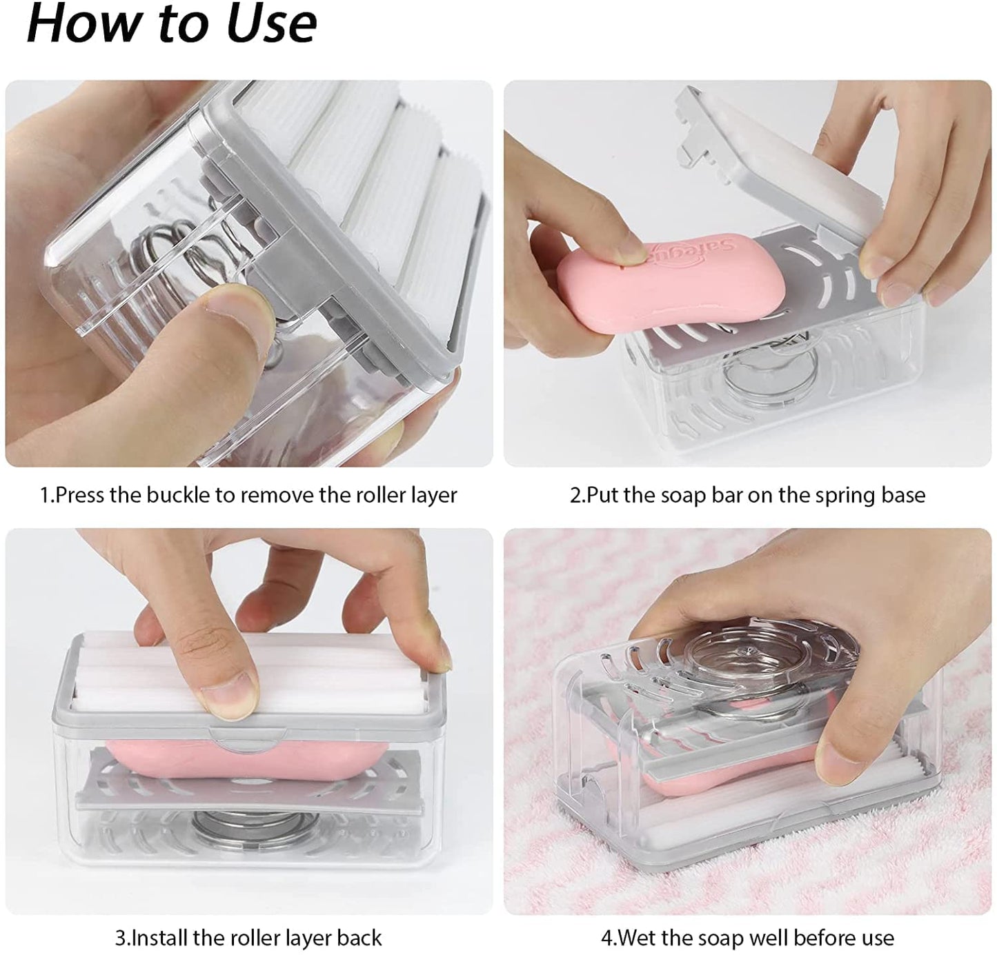 2 In 1 Soap Roller With Case (1 Pc) - eazy cart store
