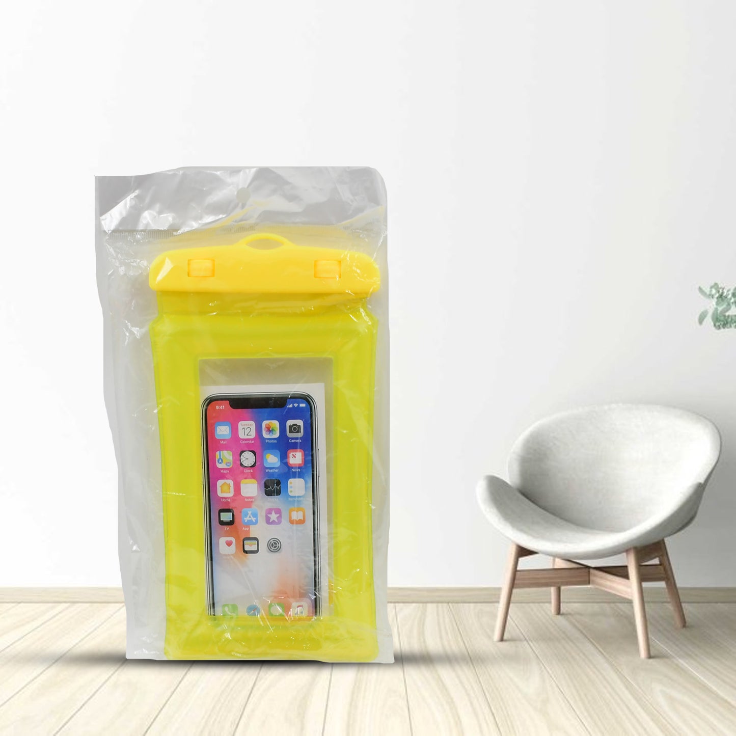 6386 Waterproof Pouch Zip Lock Mobile Cover Under Water Mobile Case For All Type Mobile Phones - eazy cart store