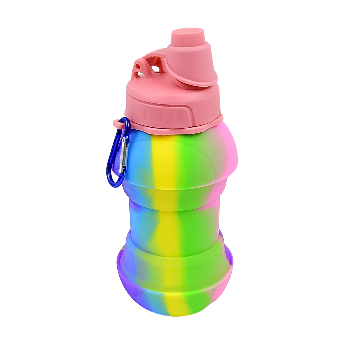 Flexible Collapsible Silicone Sports Water Bottle (260 Ml  20 Cm Folding) - eazy cart store