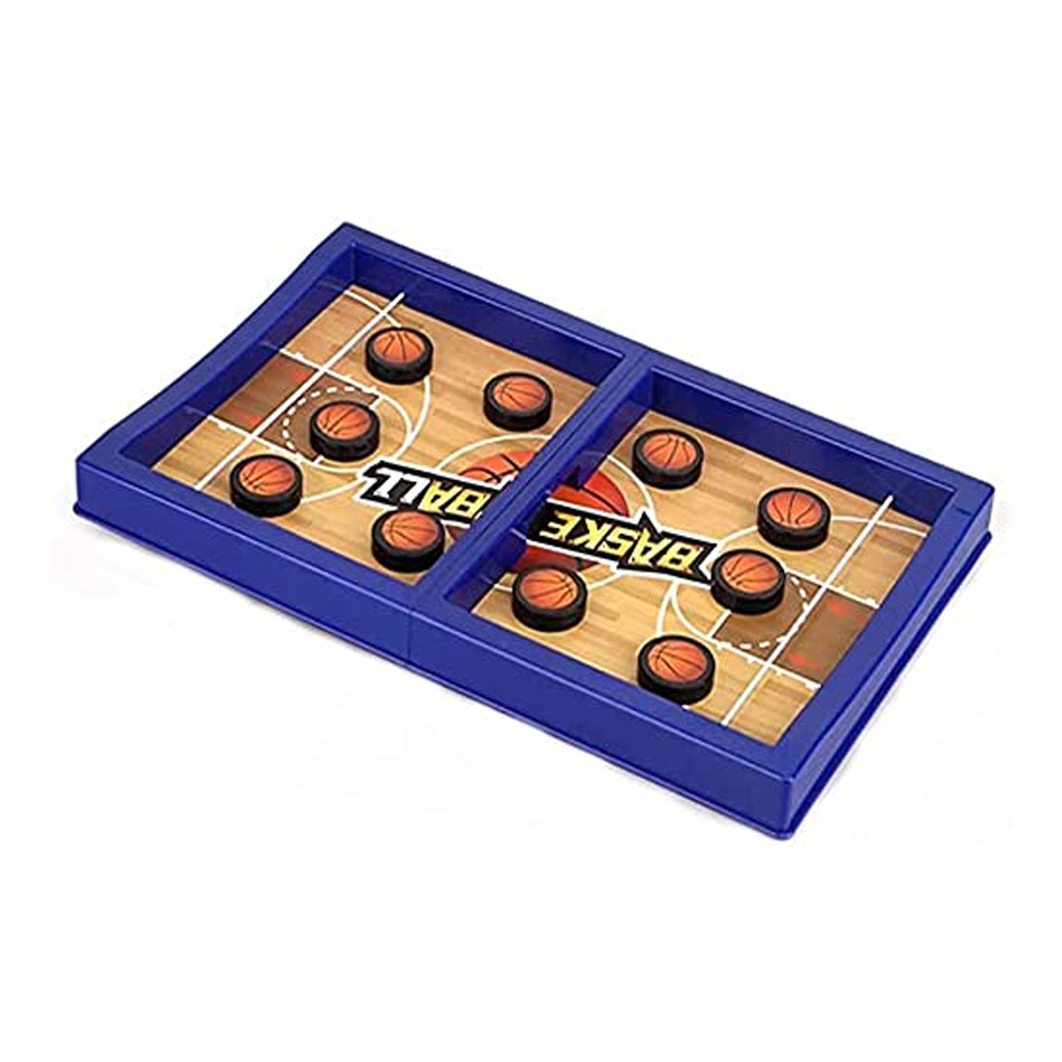 17632 Fast Sling Basketball Puck Game Paced Table Desktop Battle Ice Hockey Game For Adults And Kids Parent-child Winner Board Games Interactive Toy Desktop Table Game17632_desktop_basketball_puck_game - eazy cart store