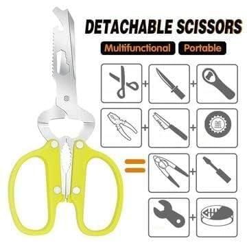7 in 1 Multifunctional Kitchen Scissor - eazy cart store