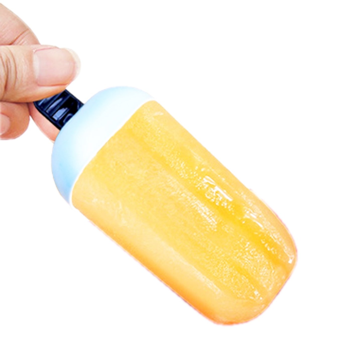 1148 Plastic Ice Candy Maker Kulfi Maker Moulds Set With 6 Cups (Multicolour) - eazy cart store