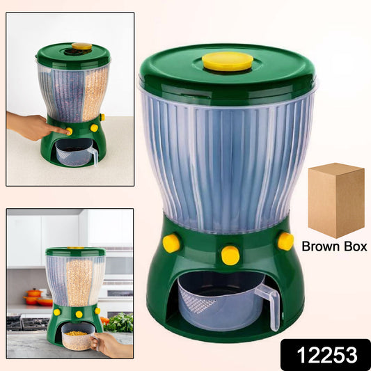 4 In 1 360 Degree Rotation Cereal Dispenser (Approx 10 Kg  1 Pc) - eazy cart store