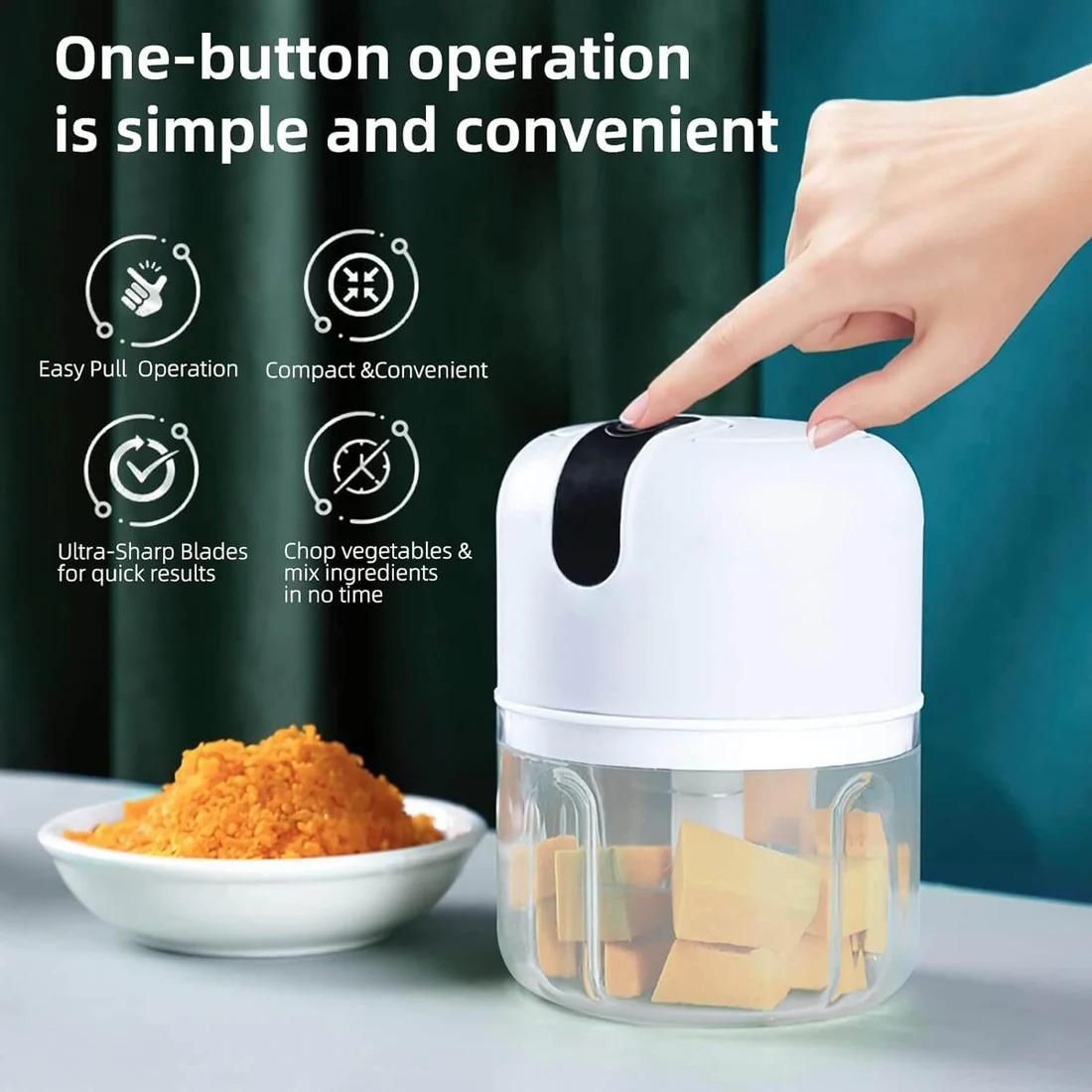 Rechargeable Mini Electric Chopper - eazy cart store