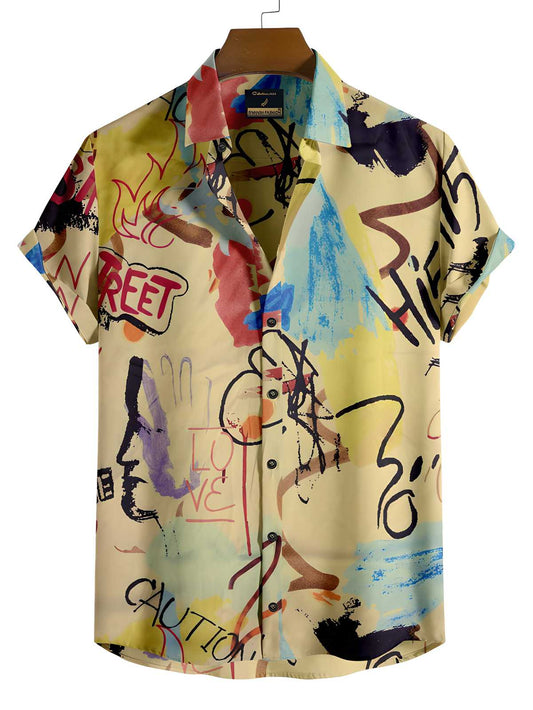 Rayon Printed Half Sleeves Regular Fit Mens Casual Shirt - eazy cart store