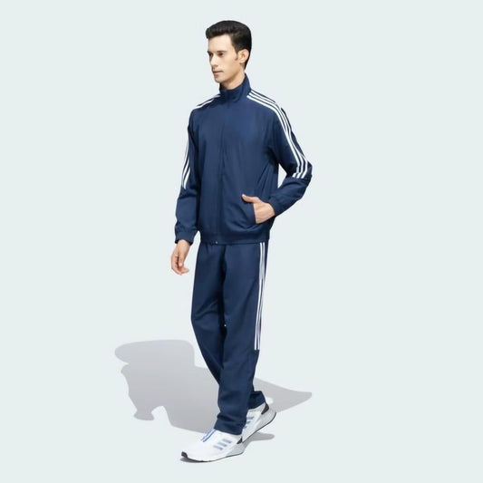 Men's Side Stripe 4 Way Lycra Track Suit - eazy cart store
