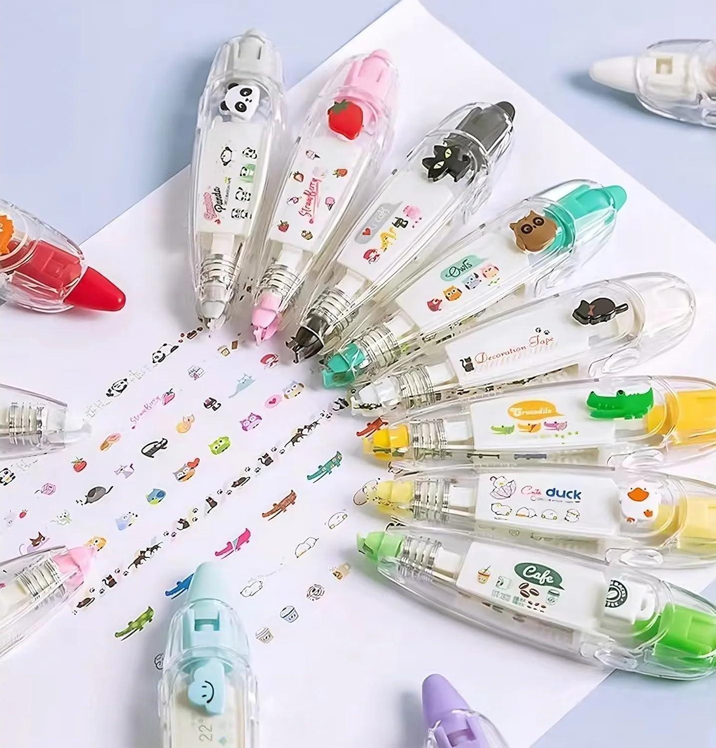 Decoration Tape Cute Novelty Sticker Pen Machine Pack of 2 - eazy cart store