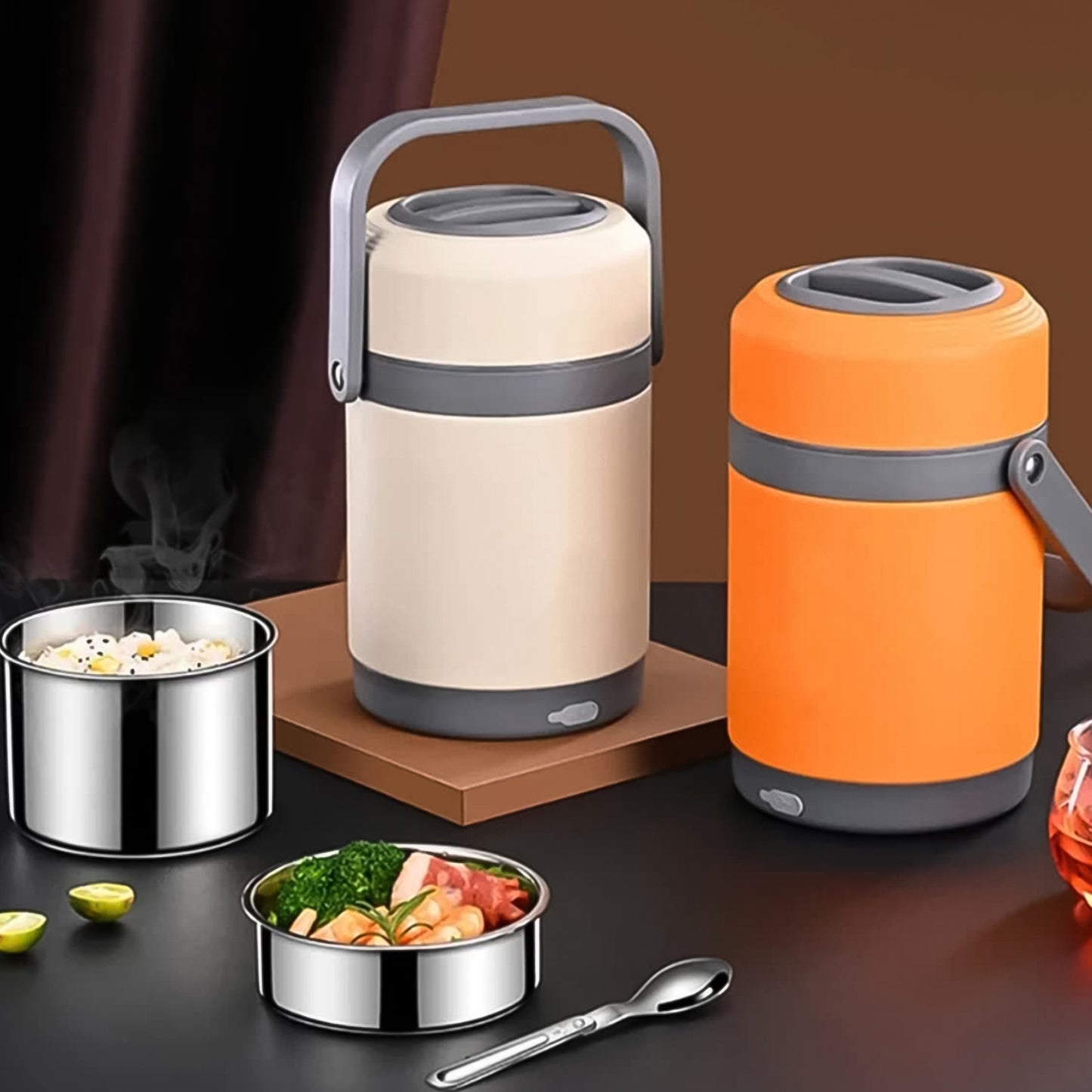 Usb Electric Heated Lunch Boxes (2 Ltr.) - eazy cart store