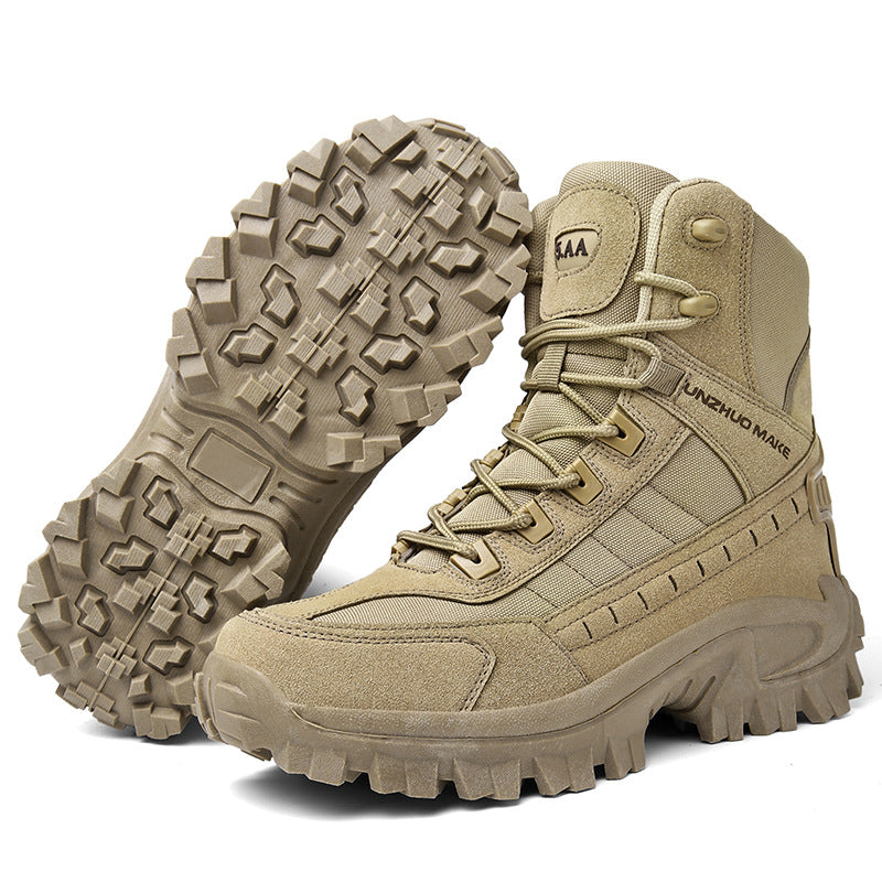 Military boots Russian battlefield boots wear-resistant training boots outdoor hiking and mountaineering shoes - eazy cart store