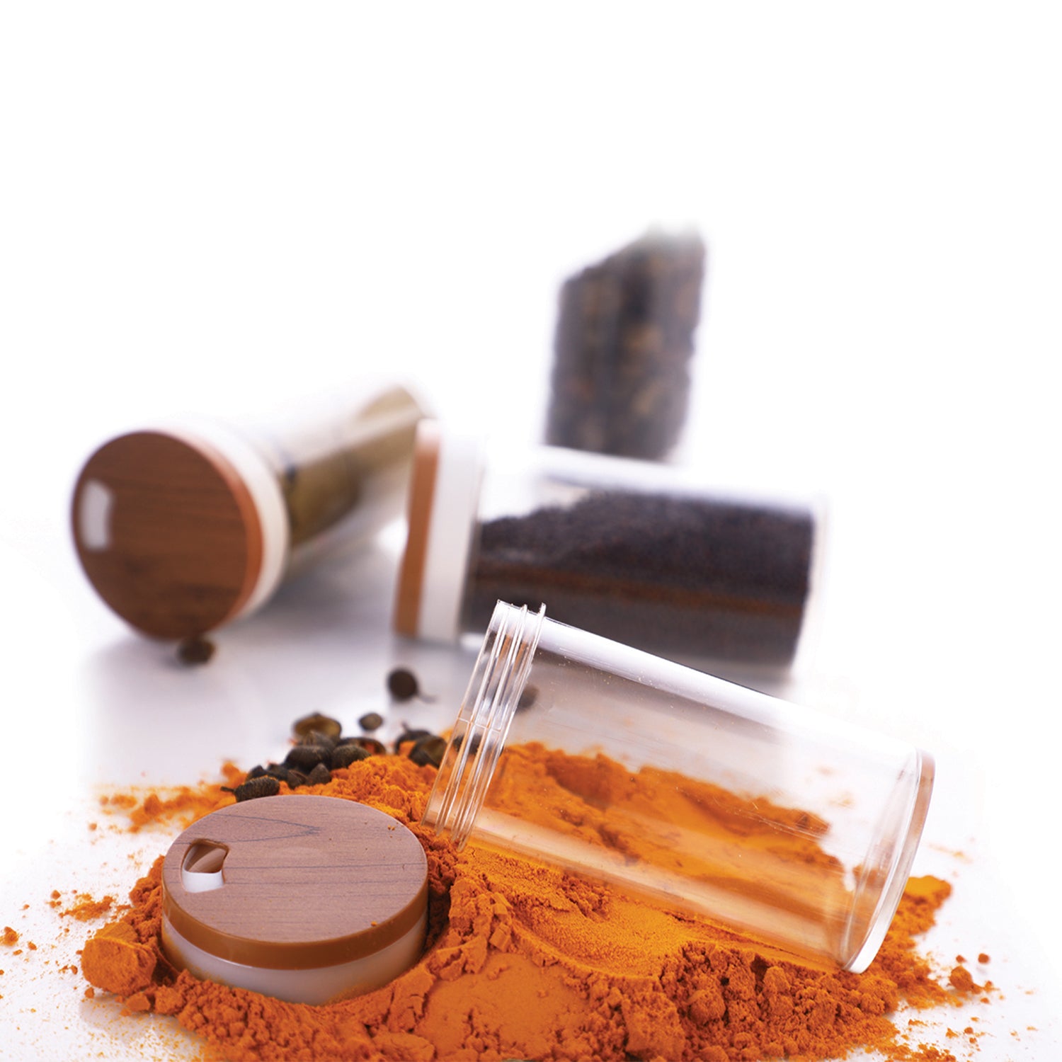 8118 Ganesh 12-jar Revolving Spice Rack Masala Box - eazy cart store