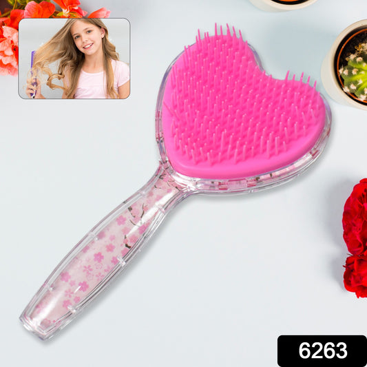 Heart Shape Hair Brush Massage Shower Comb (1 Pc) - eazy cart store