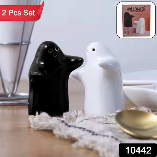 Ceramic Salt And Pepper Seasoning And Spice Shakers Cute (2 Pcs Set) - eazy cart store