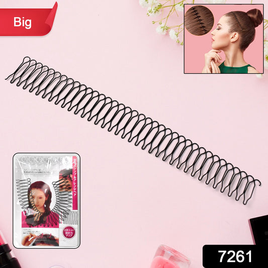 Big U Shape Hair Finishing Fixer Styling Tool For Women Girls (1 Pc) - eazy cart store