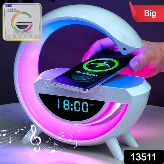 G Lamp Speaker - 3-in-1 Bluetooth Speaker With Fast Wireless Charging (1 Pc) - eazy cart store