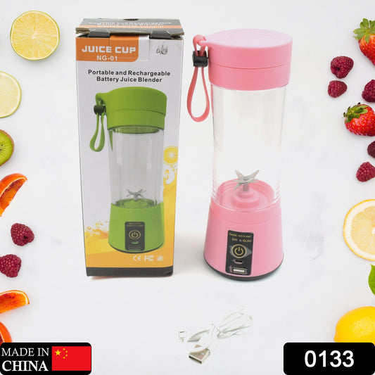 133 Portable Usb Electric Juicer - 6 Blades (Protein Shaker) - eazy cart store