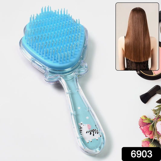 Cartoon Hair Brush Massage Shower Comb Blur Wet Salon (1 Pc ) - eazy cart store