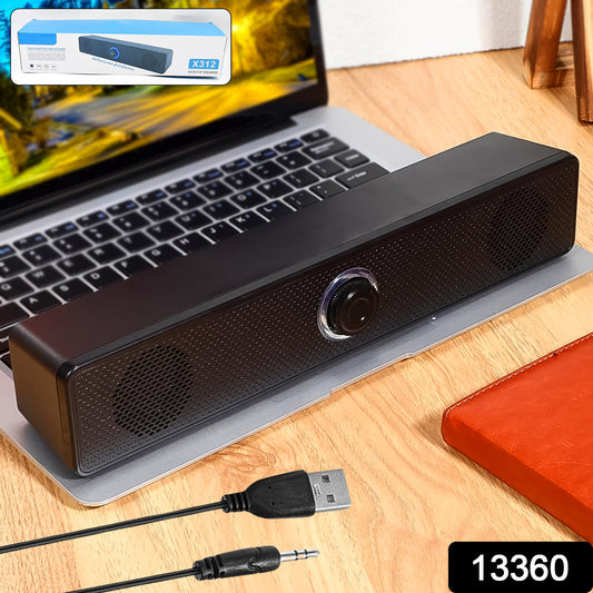 Desktop Computer Speaker Wired Plug And Play Usb Powered Speaker (1 Pc) - eazy cart store