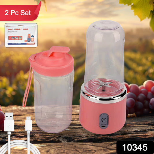 Portable Small Juicer Blender With Water Bottle  Cup (2 Pc Set) - eazy cart store