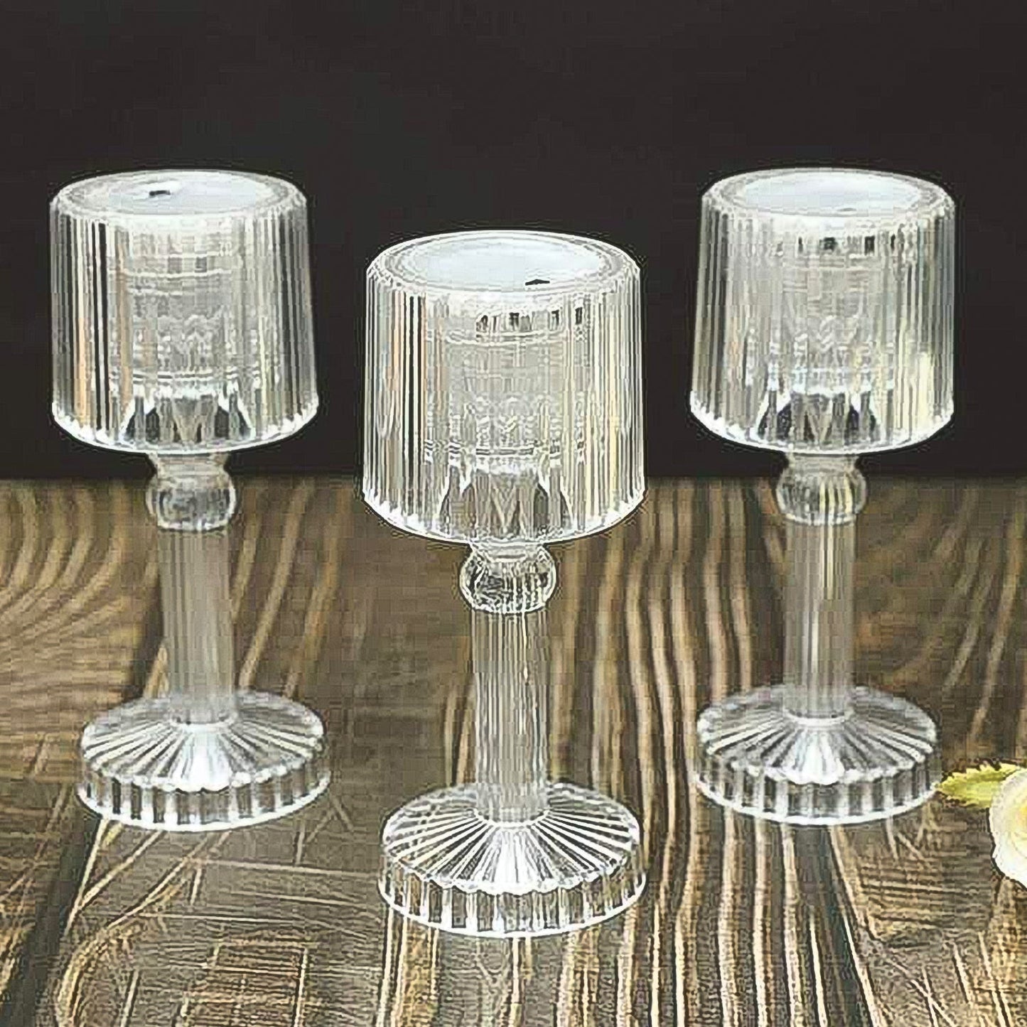 Big Acrylic Led Desk Lamps Table Lamp Portable Crystal (1 Pc  Big) - eazy cart store