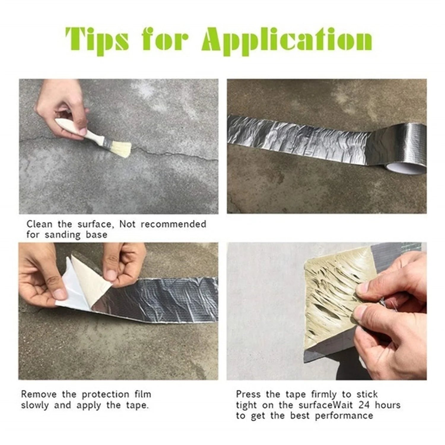 1753 Self-adhesive Insulation Resistant High Temperature Heat Reflective Aluminium Foil Duct Tape Roll (0.9mm) - eazy cart store