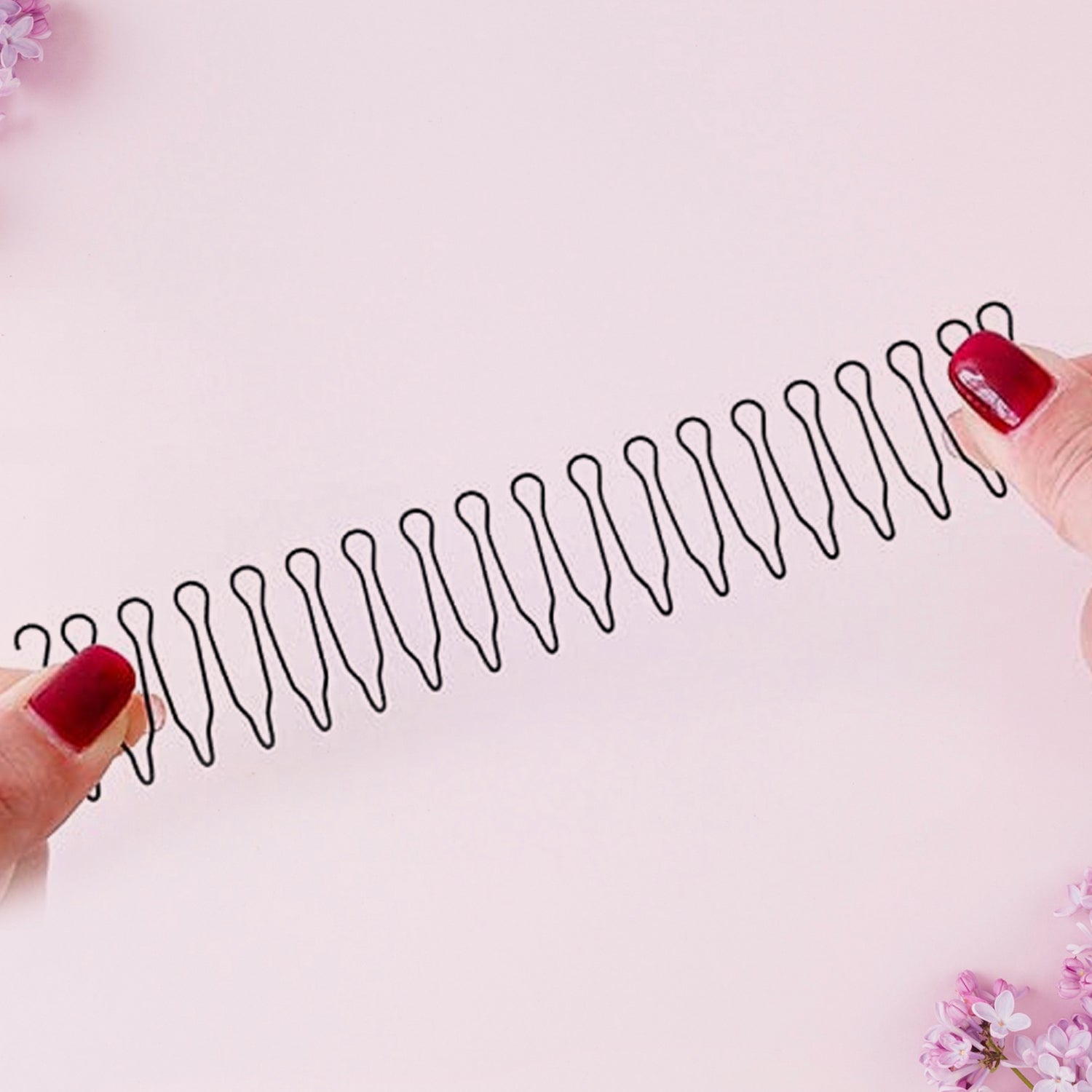 Big U Shape Hair Finishing Fixer Styling Tool For Women Girls (1 Pc) - eazy cart store